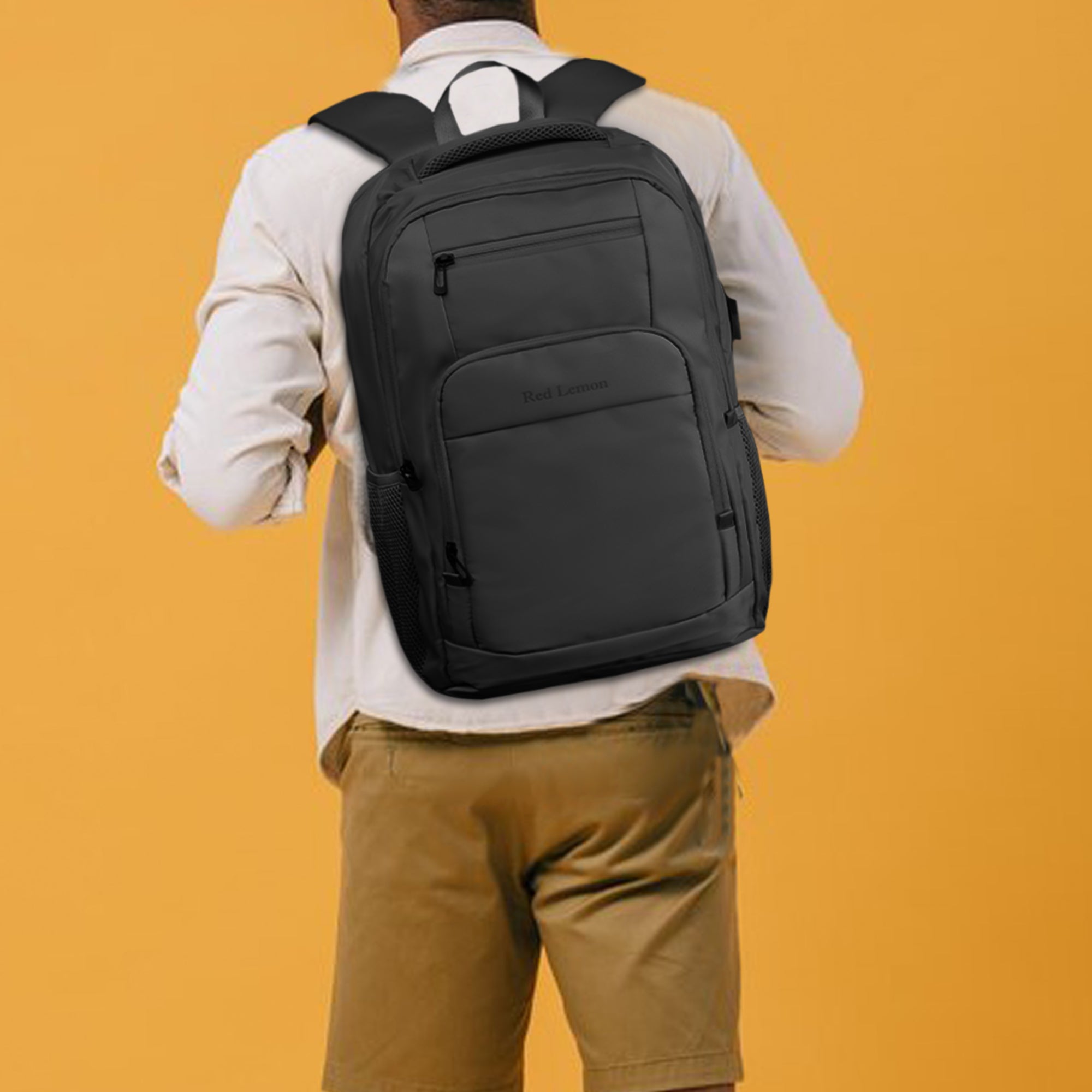 SWISS PACK BACKPACK BLACK - 26L