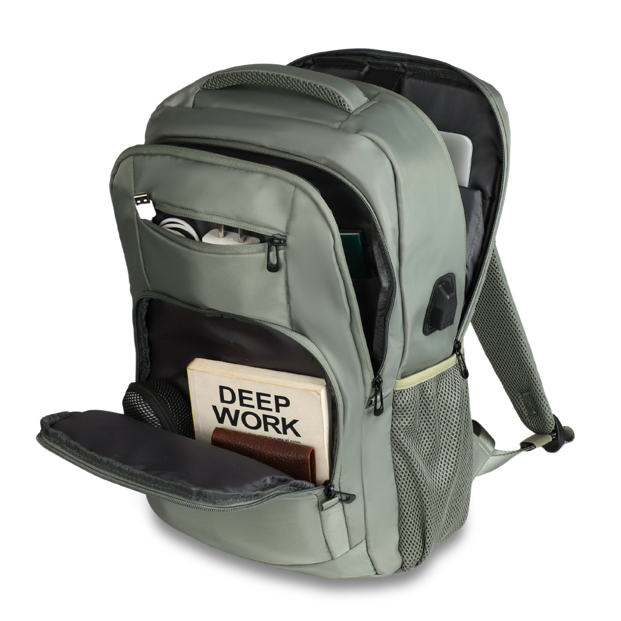 SWISS PACK BACKPACK PASTEL OLIVE - 26L