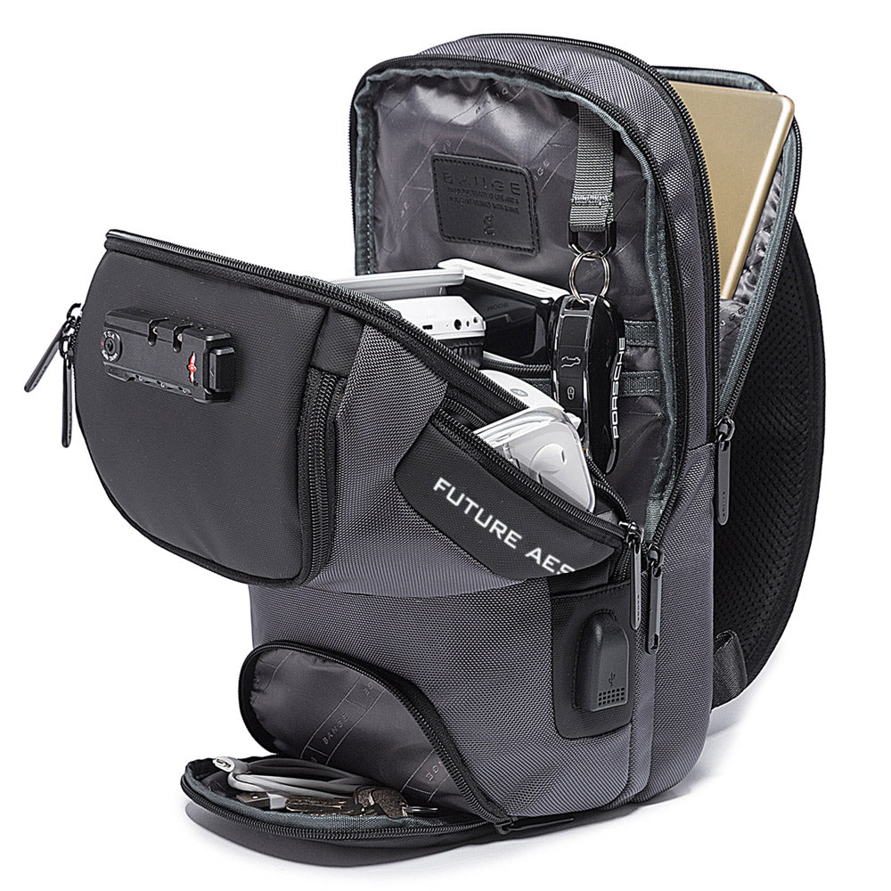 PROTECTOR SLING BAG - GREY
