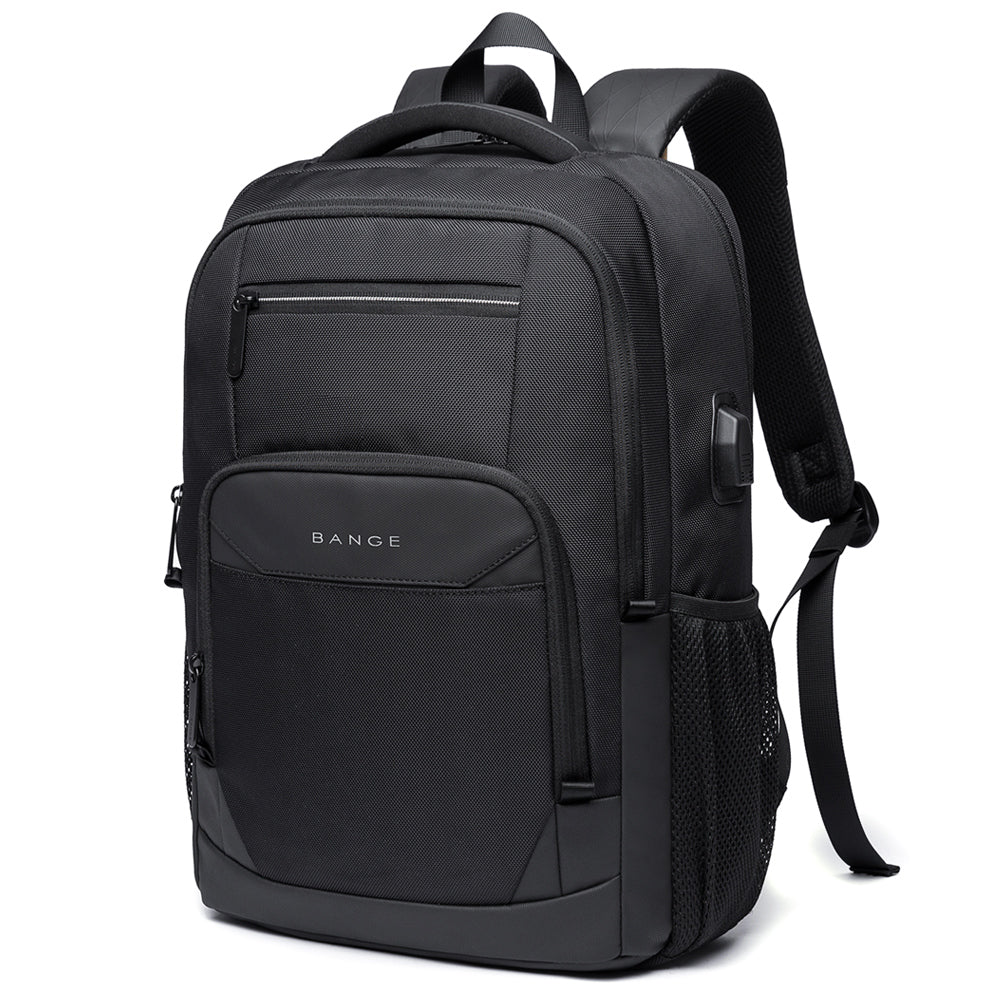 SWISS CUT DESIGN BACKPACK - BLACK - 26L
