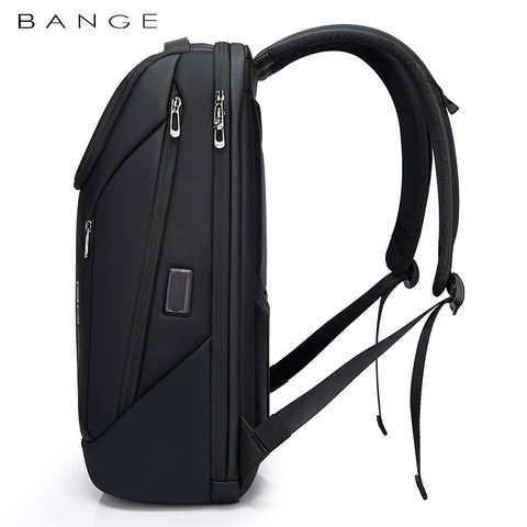 Red Lemon BANGE Captain Business Smart Backpack Waterproof fit 15.6 Inch Laptop Backpack with USB Charging Port,Travel Durable Backpack for Men and Women