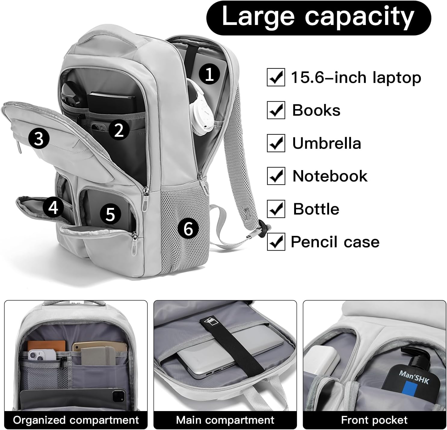 DIGITAL PACK BACKPACK GREY - 20L
