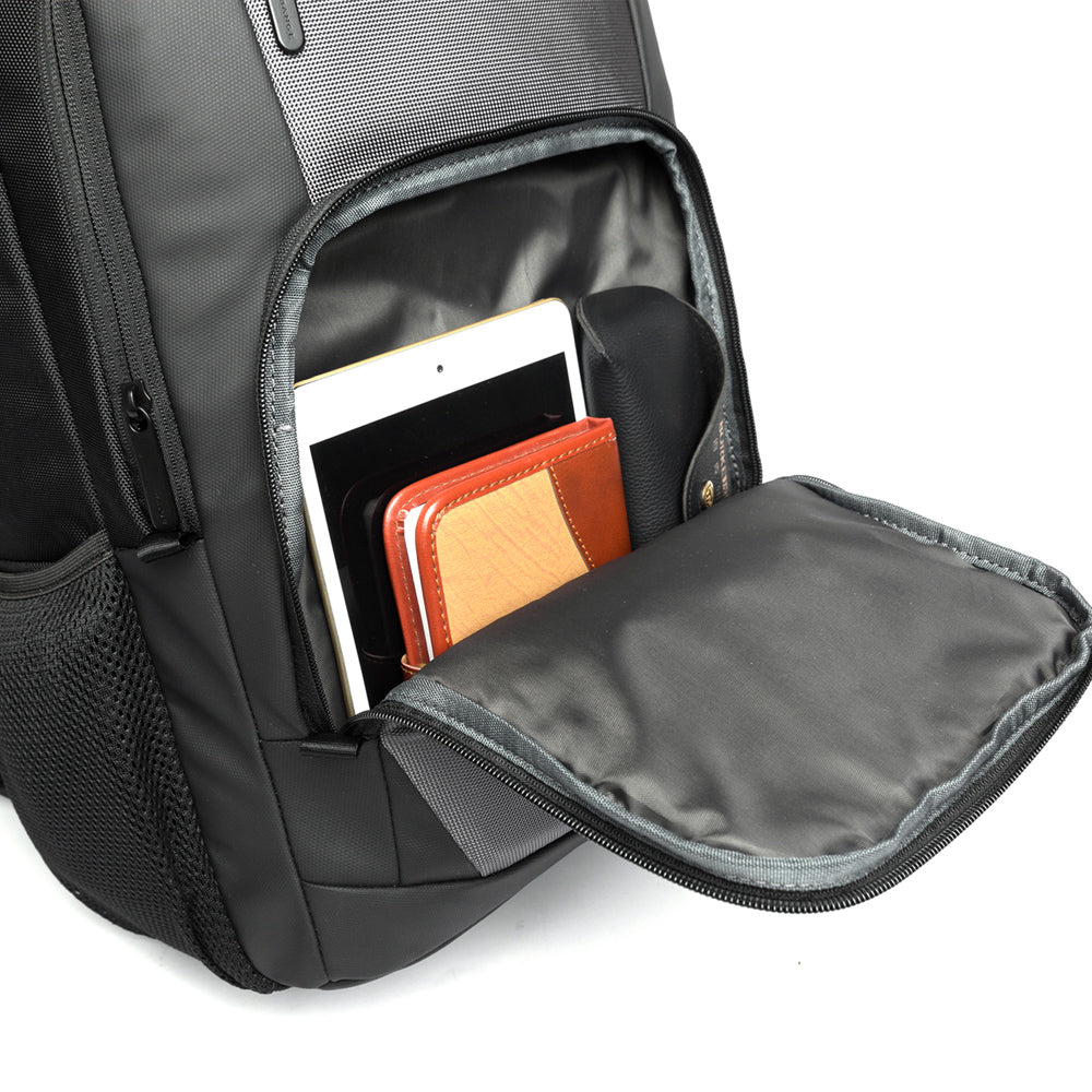SWISS CUT DESIGN BACKPACK - GREY - 26L