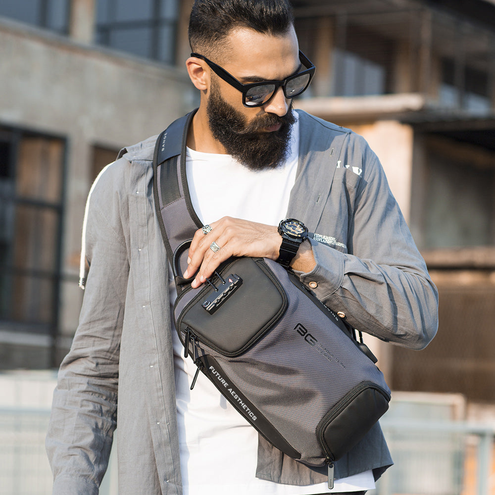 PROTECTOR SLING BAG - GREY