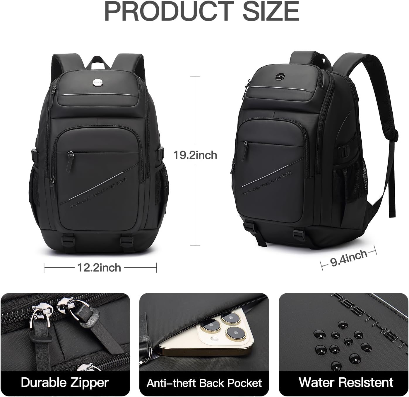 NOMAD PACK BACKPACK - BLACK - 35L