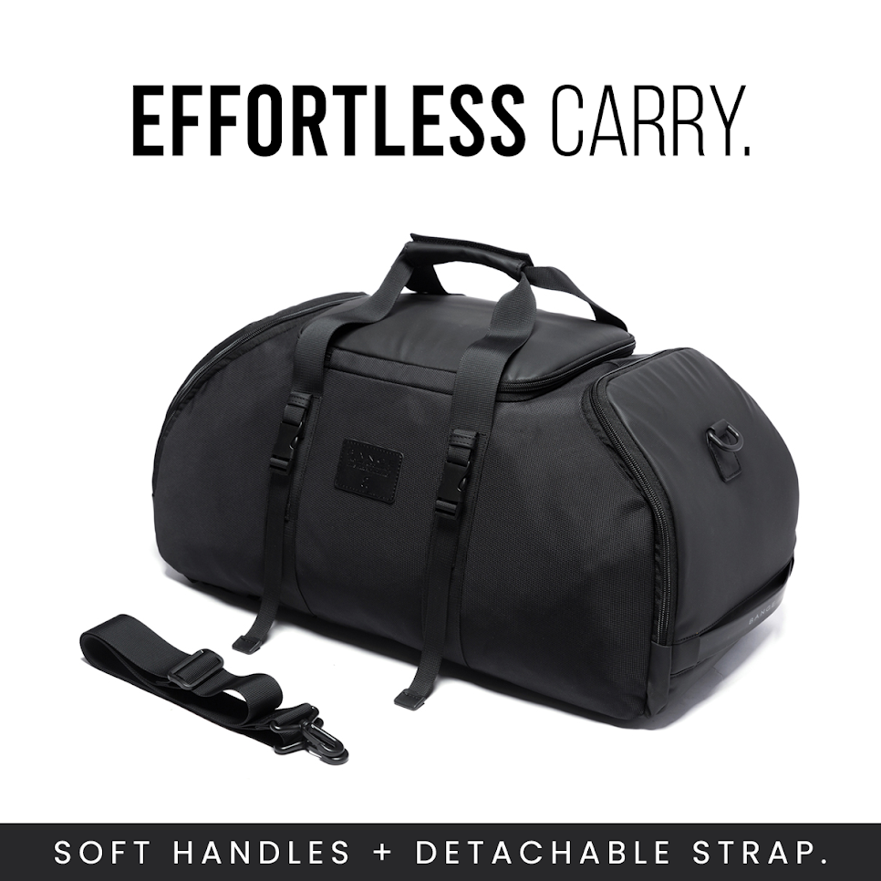 TRAVEL CORE DUFFEL BAG - BLACK