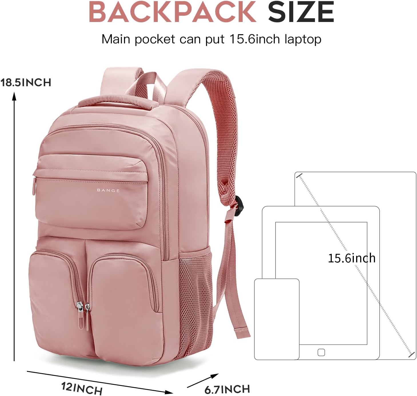 DIGITAL PACK BACKPACK - PINK - 20L