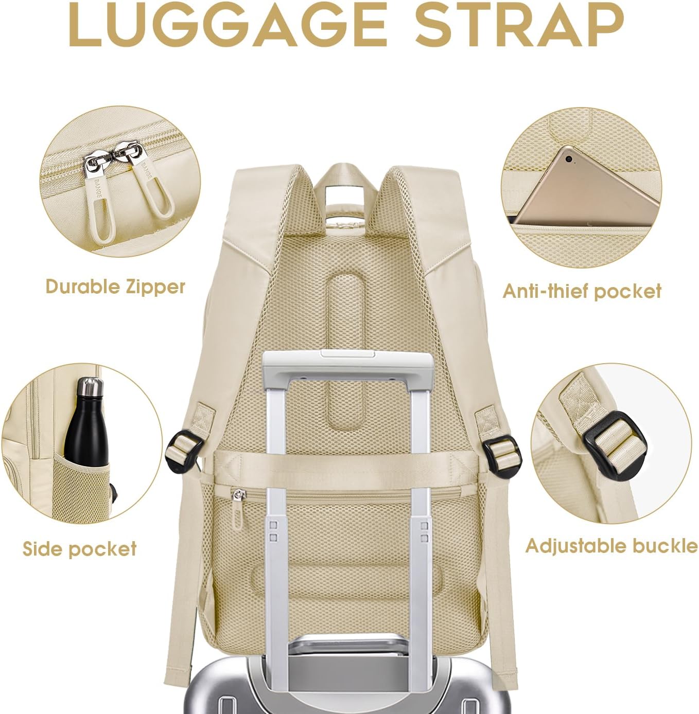 DIGITAL PACK BACKPACK BEIGE - 20L