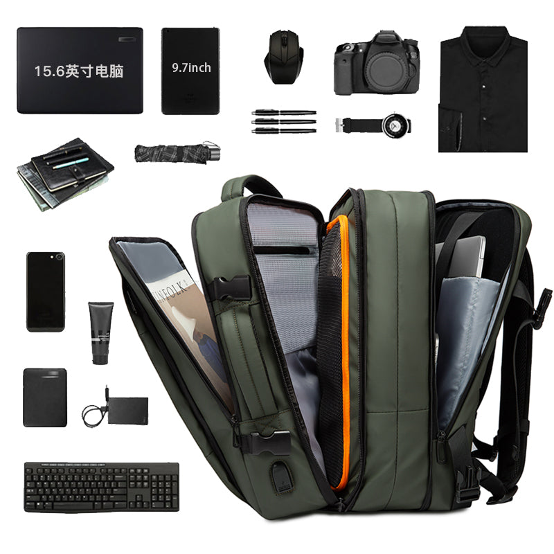 TITAN ULTRA FIT TRAVEL BACKPACK - GREEN - 35L