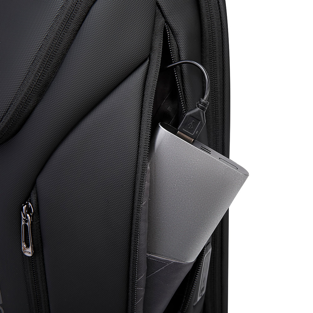 CAPTAIN BUSINESS BACKPACK - BLACK - 30L