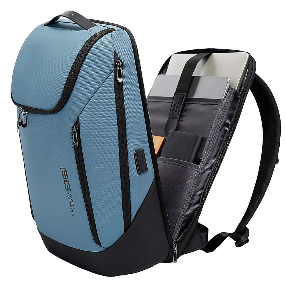 CAPTAIN BUSINESS BACKPACK - LIGHT BLUE - 30L