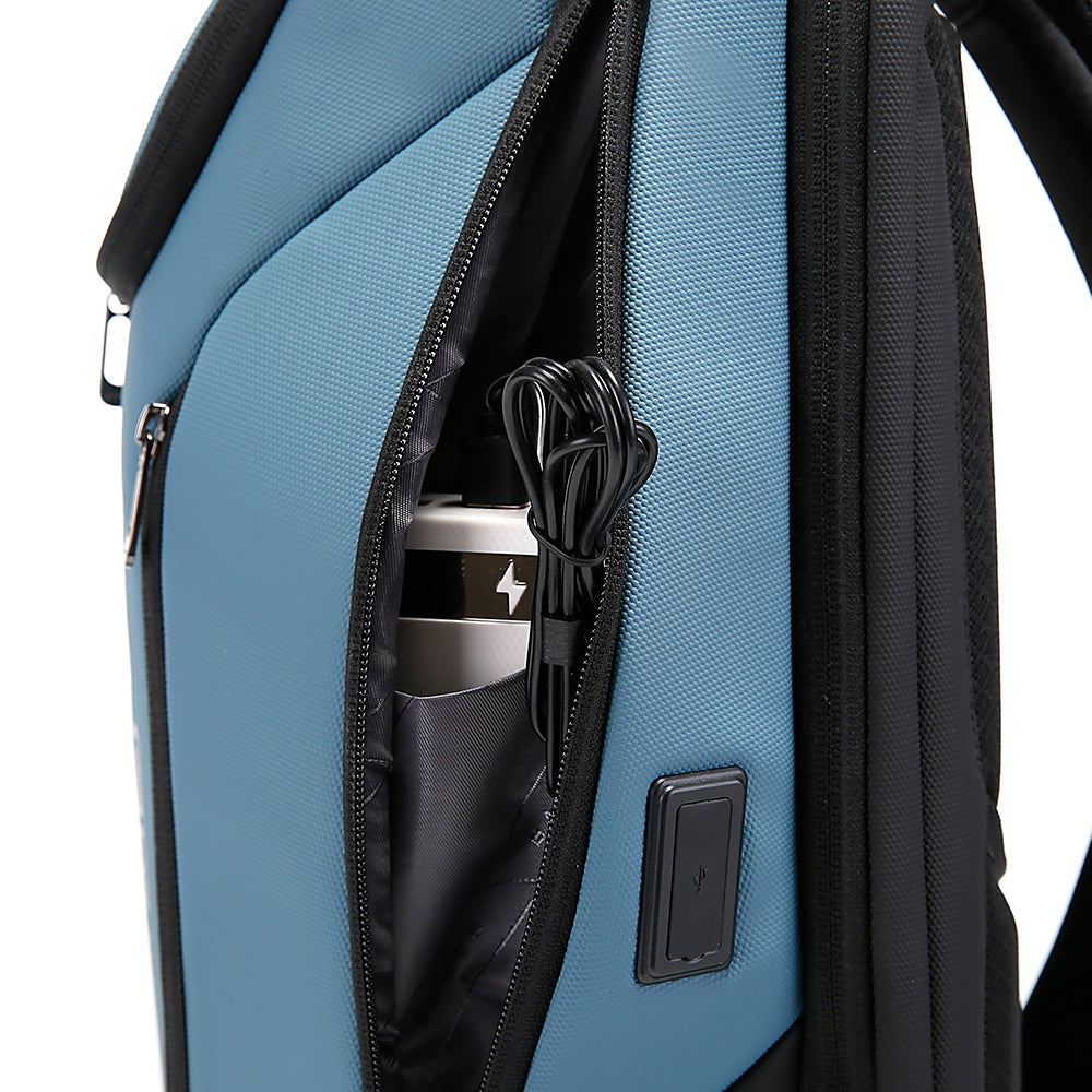 CAPTAIN BUSINESS BACKPACK - LIGHT BLUE - 30L