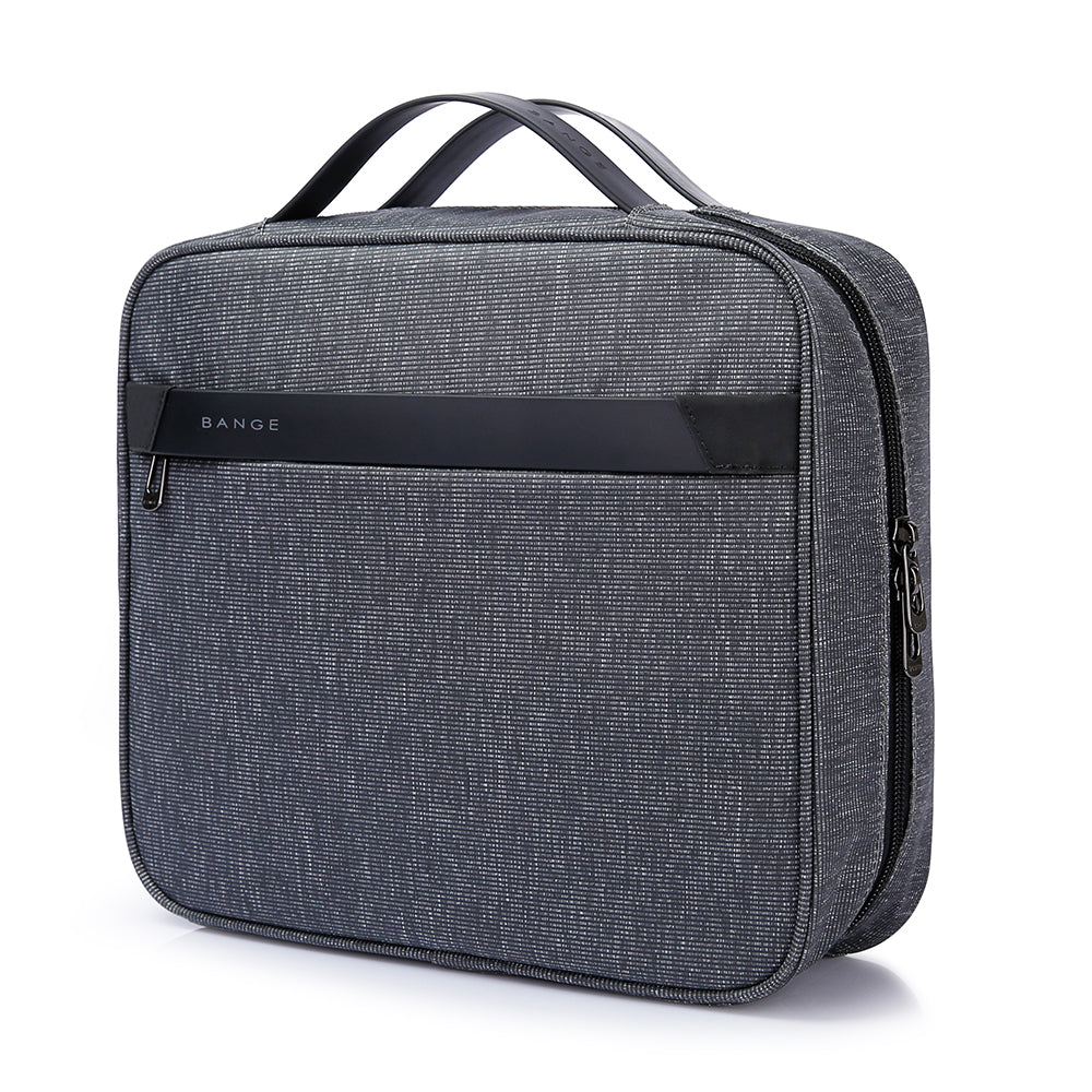 HANGING TOILETRY BAG - GREY
