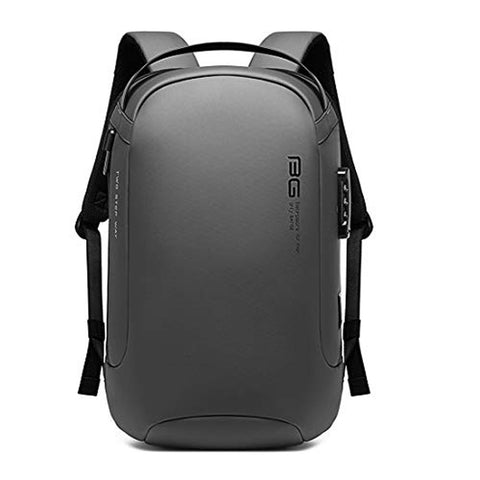 Red Lemon BANGE Swiss Alpine Waterproof Anti-Theft Unisex Travel Laptop Backpack for Men and Women with USB Charging and Password Number Lock