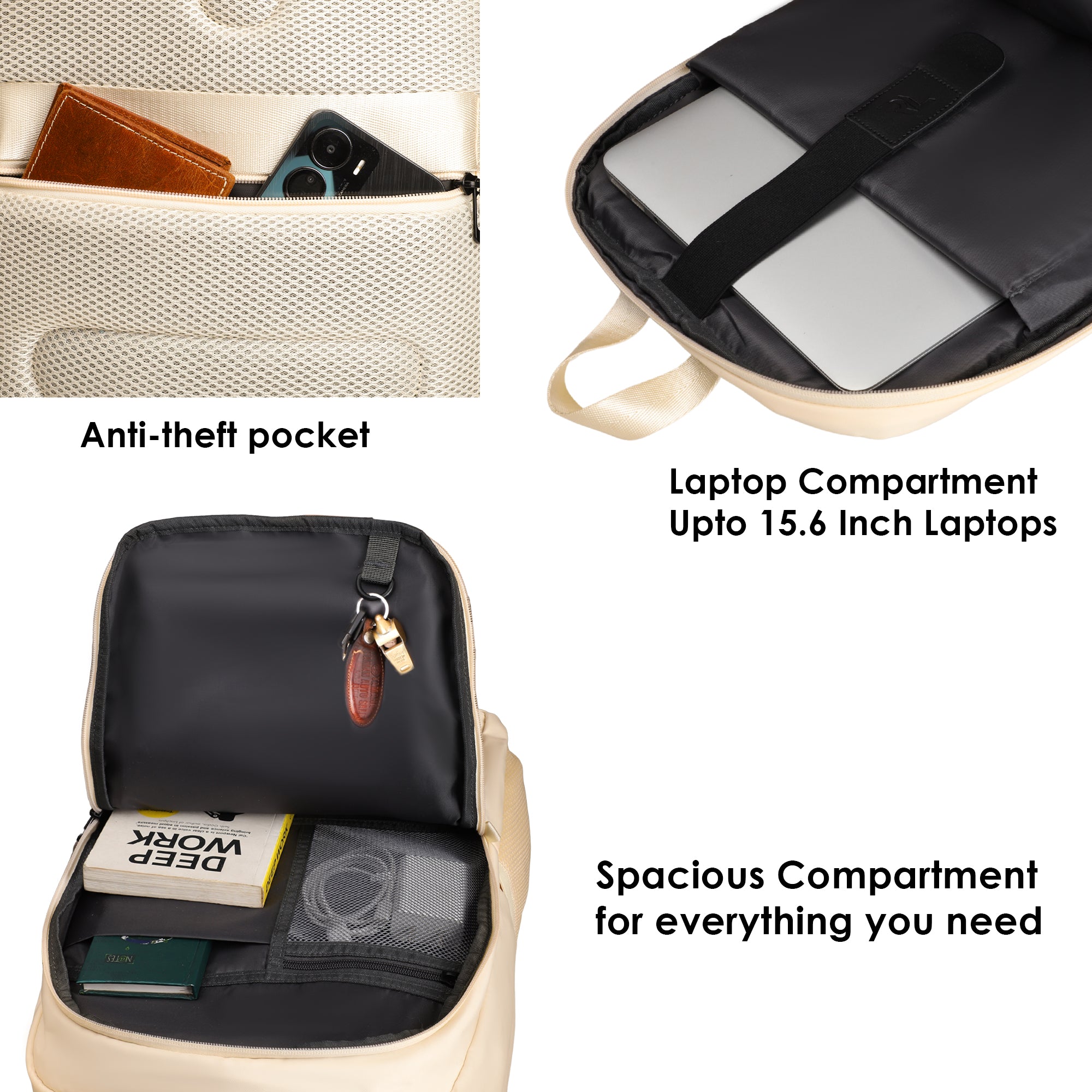 SWISS PACK BACKPACK DESERT SAND - 26L