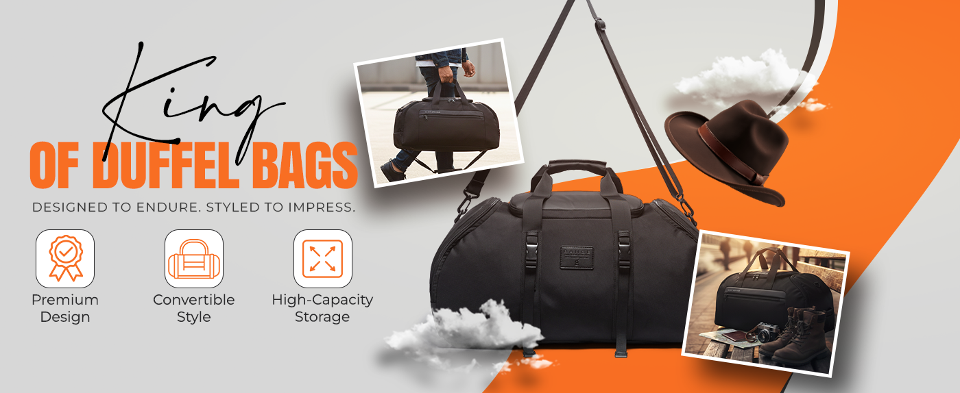 TRAVEL CORE DUFFEL BAG - BLACK