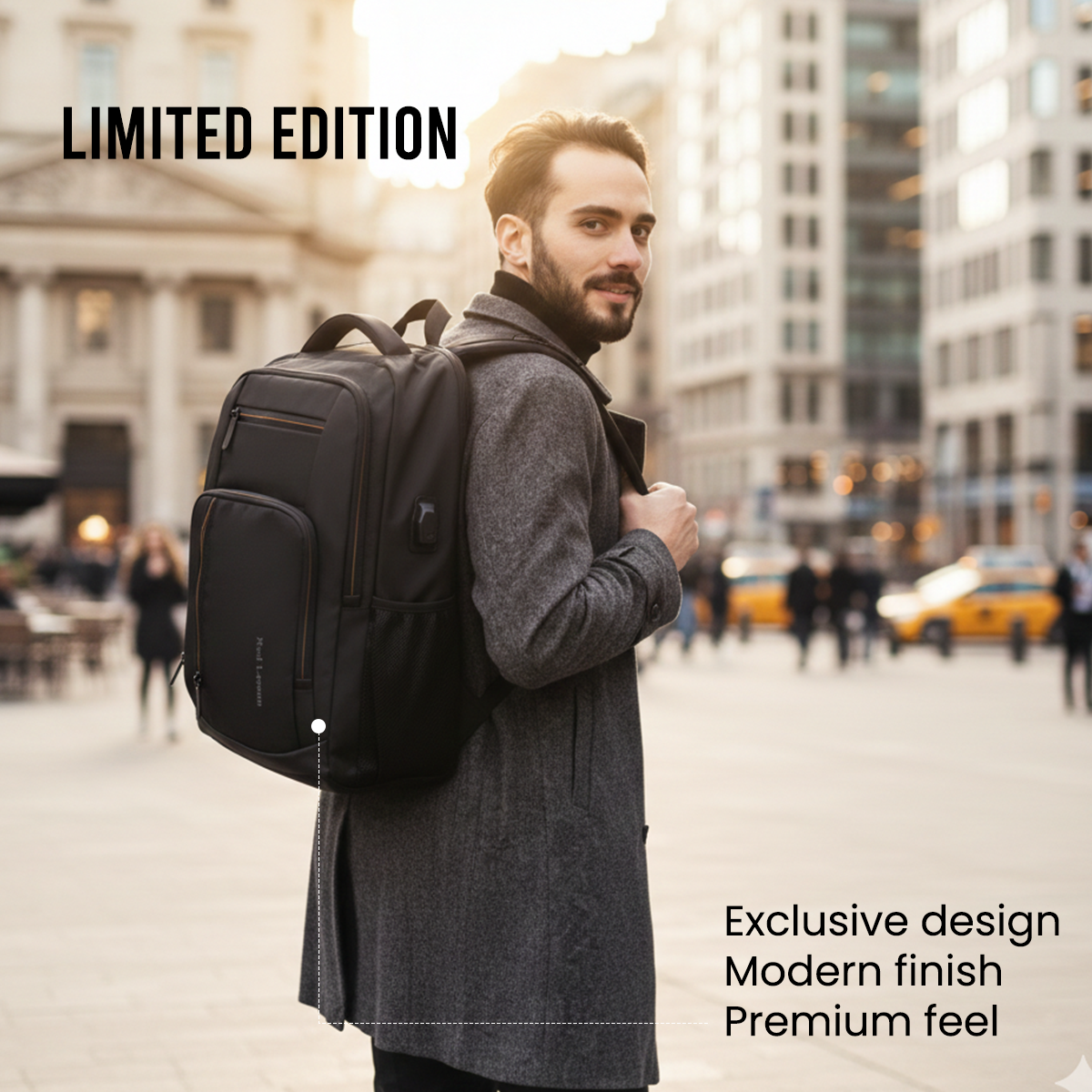 SWISS LOOK LIMITED EDITION BACKPACK - BLACK - 26L