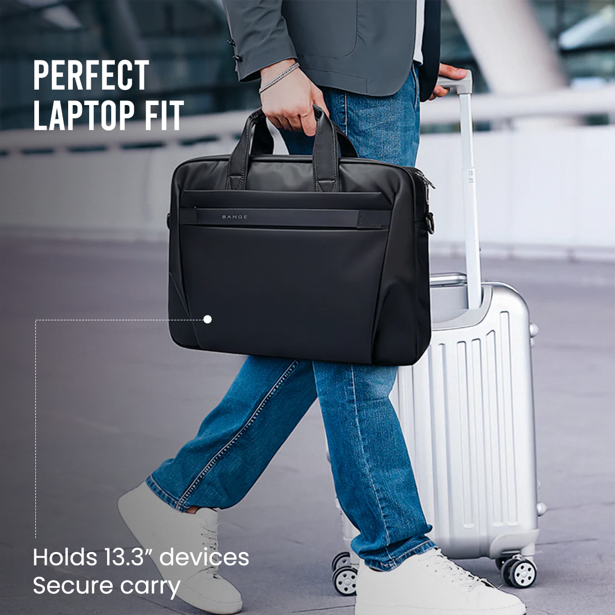 BRIEF CASE 13.3" - BLACK