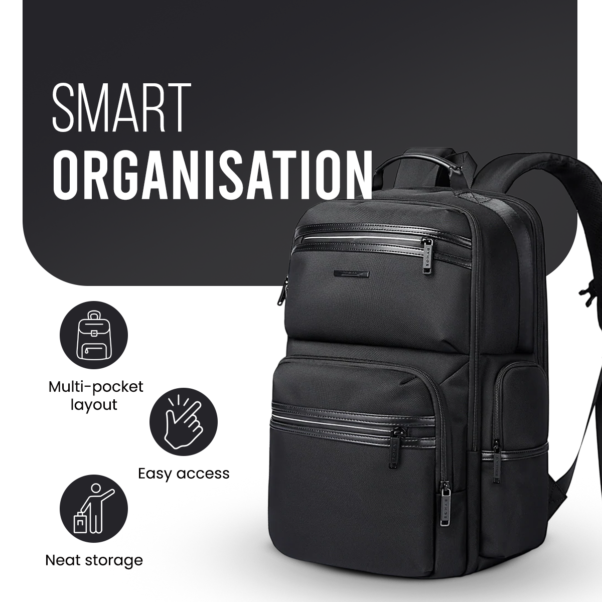 SWISS TRAVELLER - BLACK - 30L
