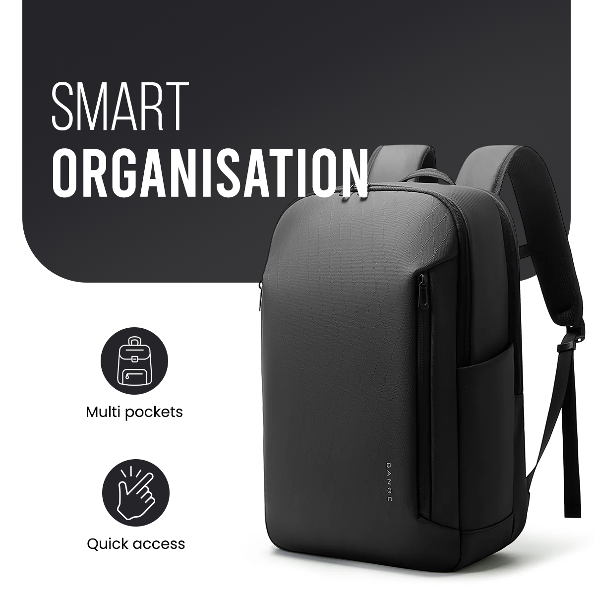 VENTURE BACKPACK - BLACK - 30L