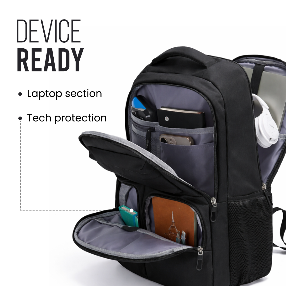 DIGITAL PACK BACKPACK BLACK - 25L