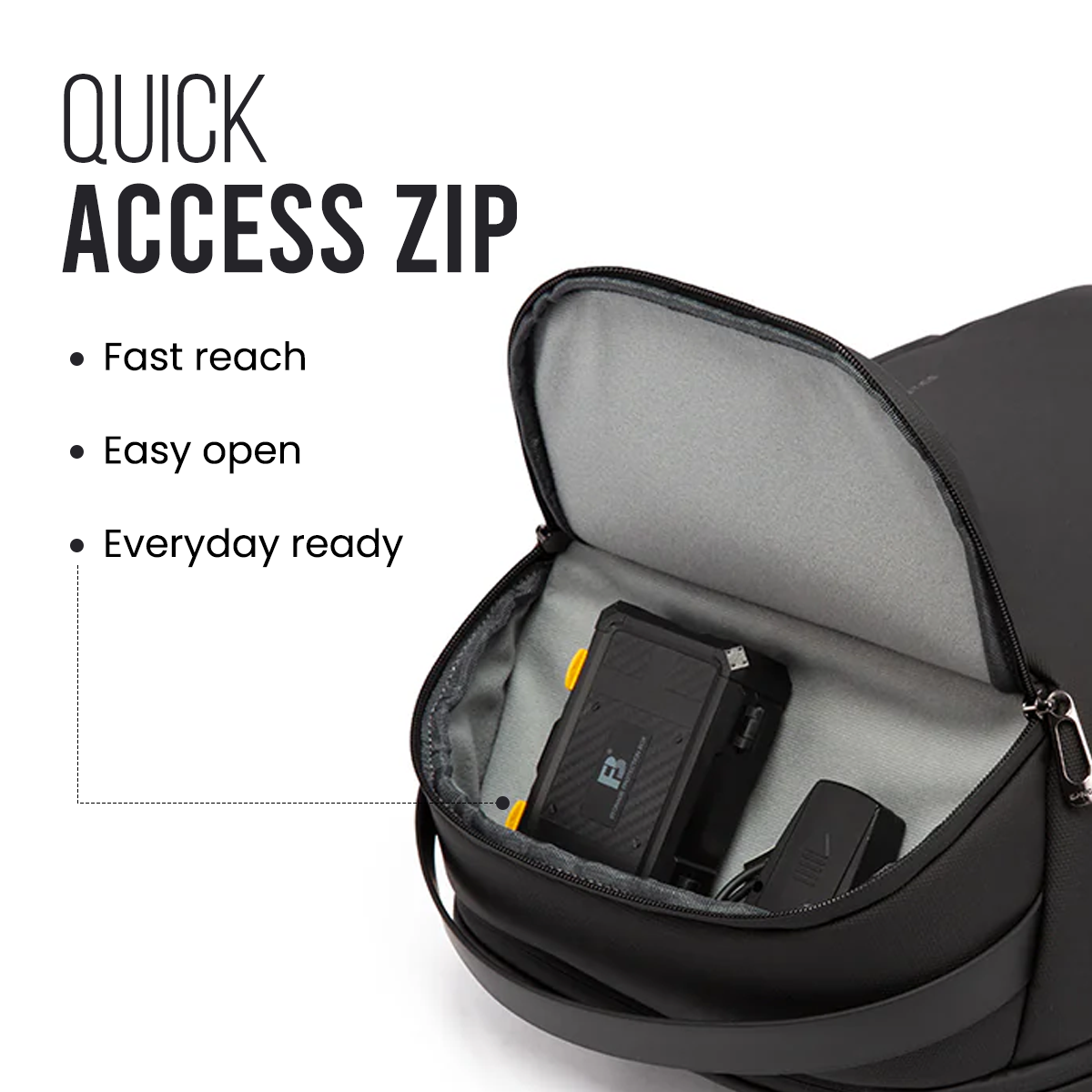 NIGHTMASK CAMERA BACKPACK - BLACK - 20L