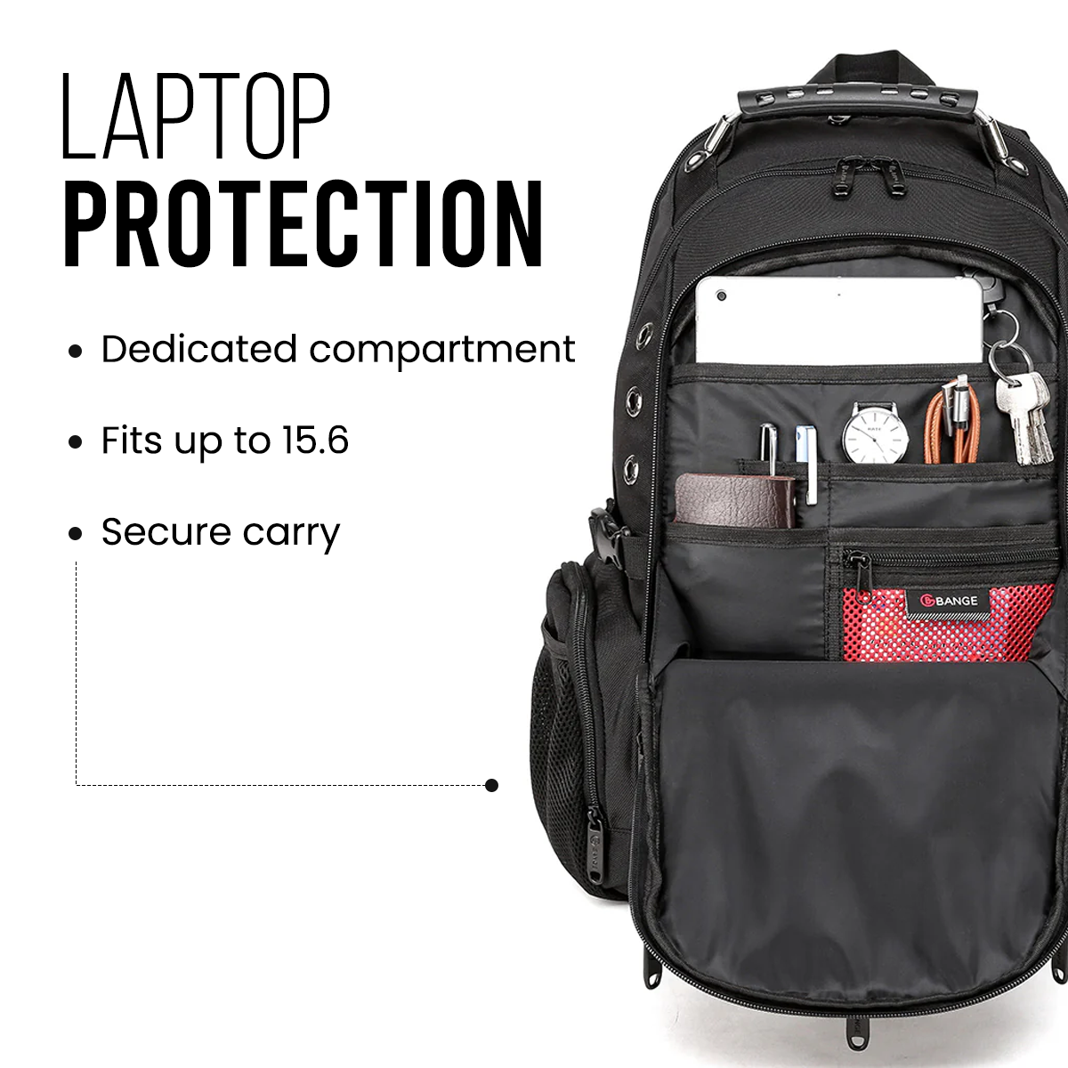 New Look Rucksacks SWISSLOOK BACKPACK - BLACK - 45L – Red Lemon