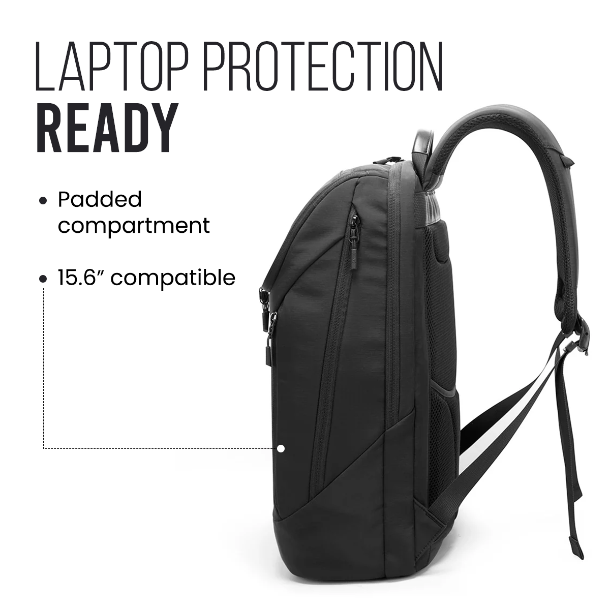 CAPTAIN BUSINESS BACKPACK V2.0 - BLACK - 30L