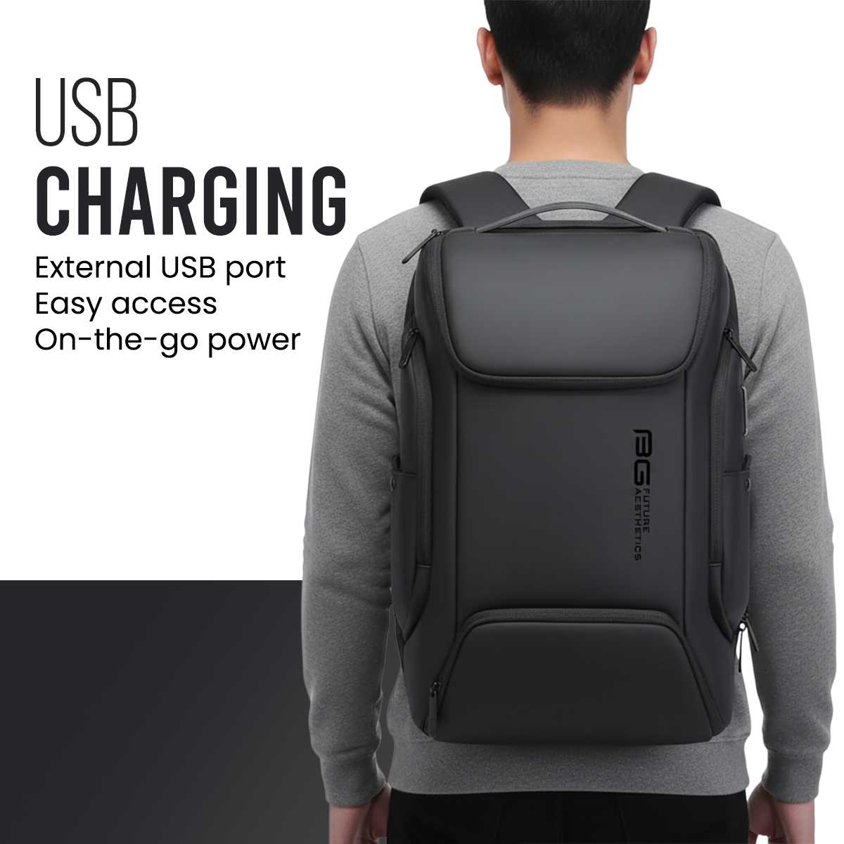 PANTHER BACKPACK - BLACK - 21L