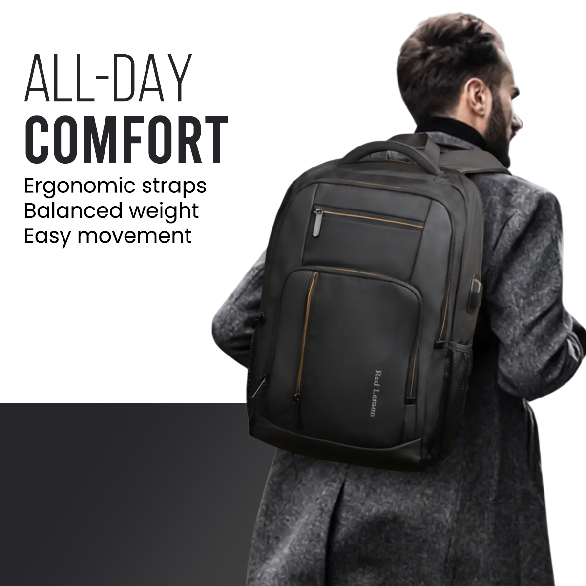 SWISS LOOK LIMITED EDITION BACKPACK - BLACK - 26L