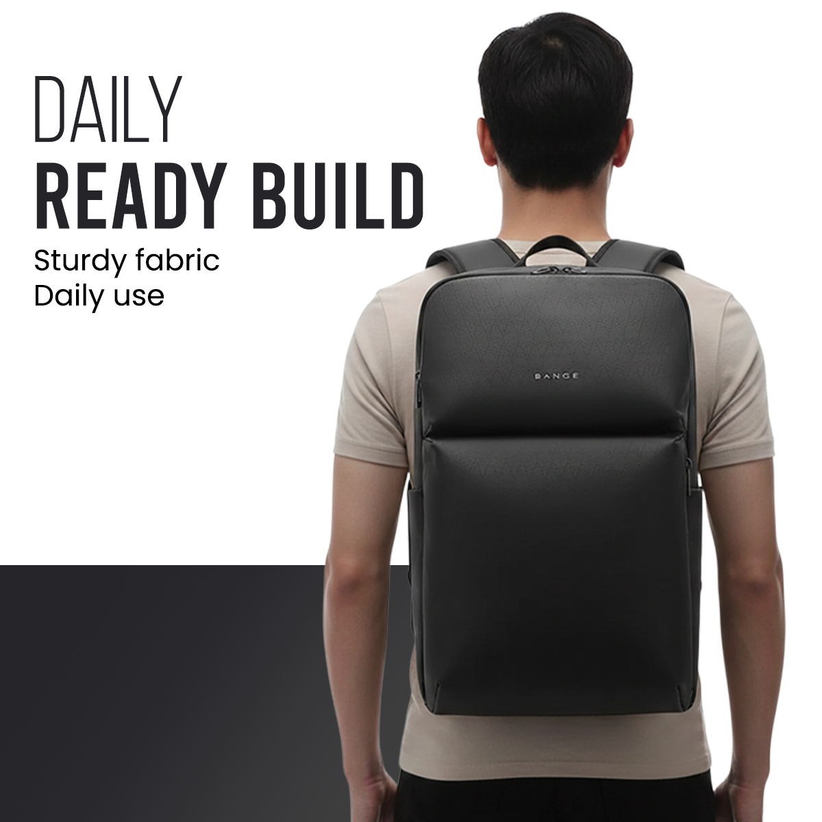 METROGUARD BACKPACK - BLACK - 27L