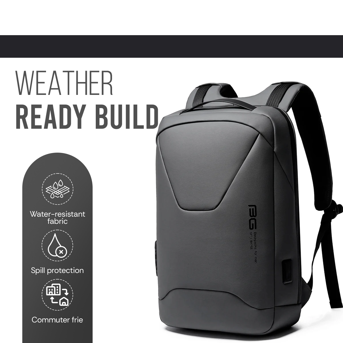 FORTIPACK BACKPACK - GREY - 20L
