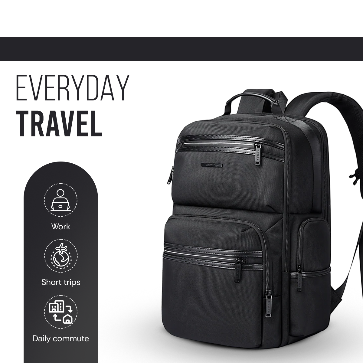 SWISS TRAVELLER - BLACK - 30L