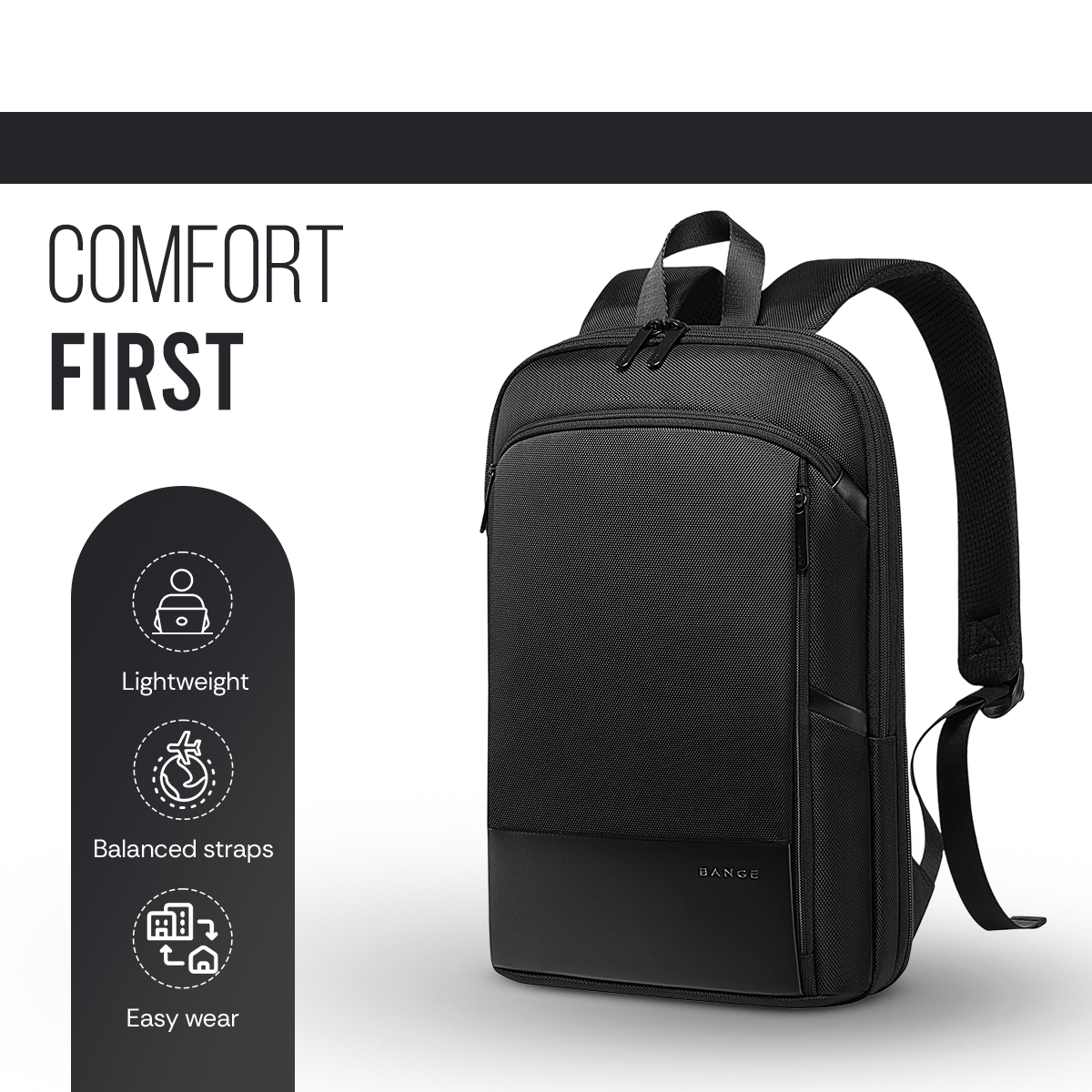 LIGHT FLIGHT BACKPACK - BLACK-S - 10L