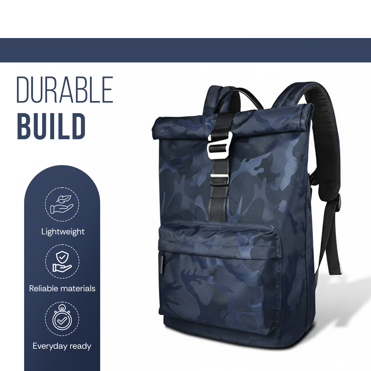 KAKA WIWU VIGOR BACKPACK - BLUE - 21L