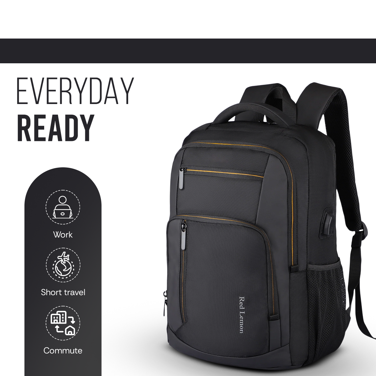 SWISS LOOK LIMITED EDITION BACKPACK - BLACK - 26L