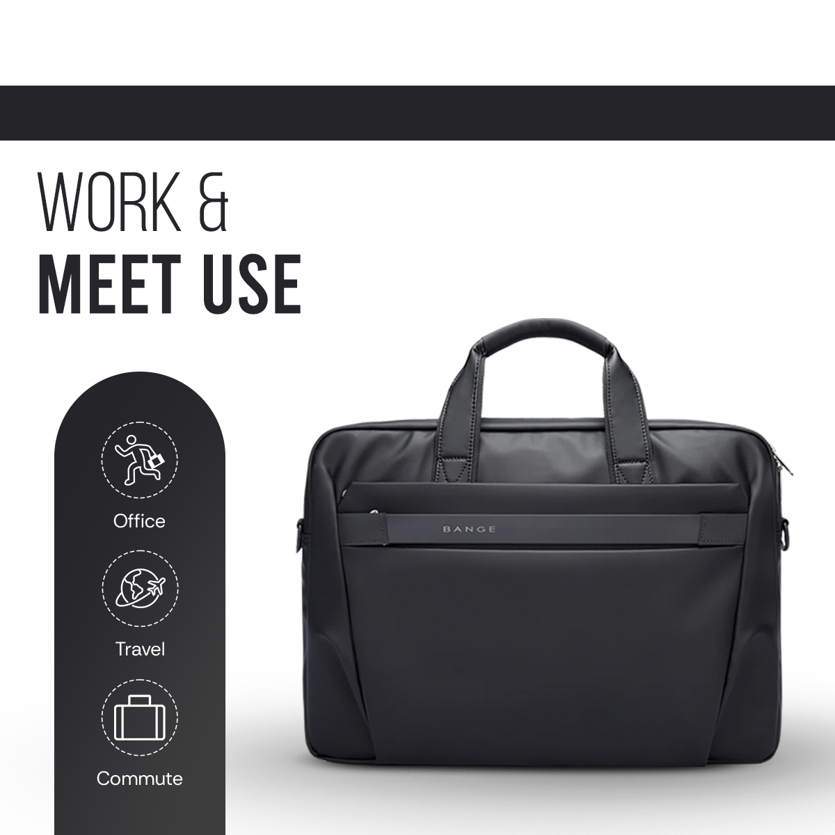 BRIEF CASE 15.6" - BLACK