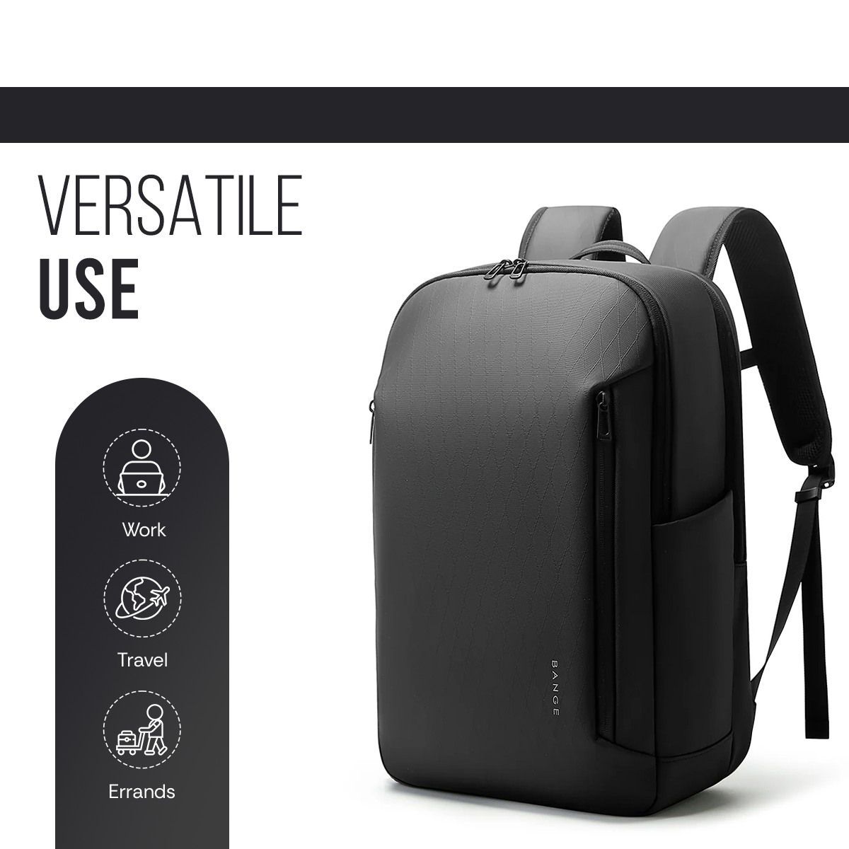 VENTURE BACKPACK - BLACK - 30L