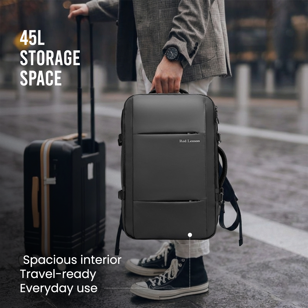 TITAN ULTRAFIT TRAVEL BACKPACK 45L - GREY