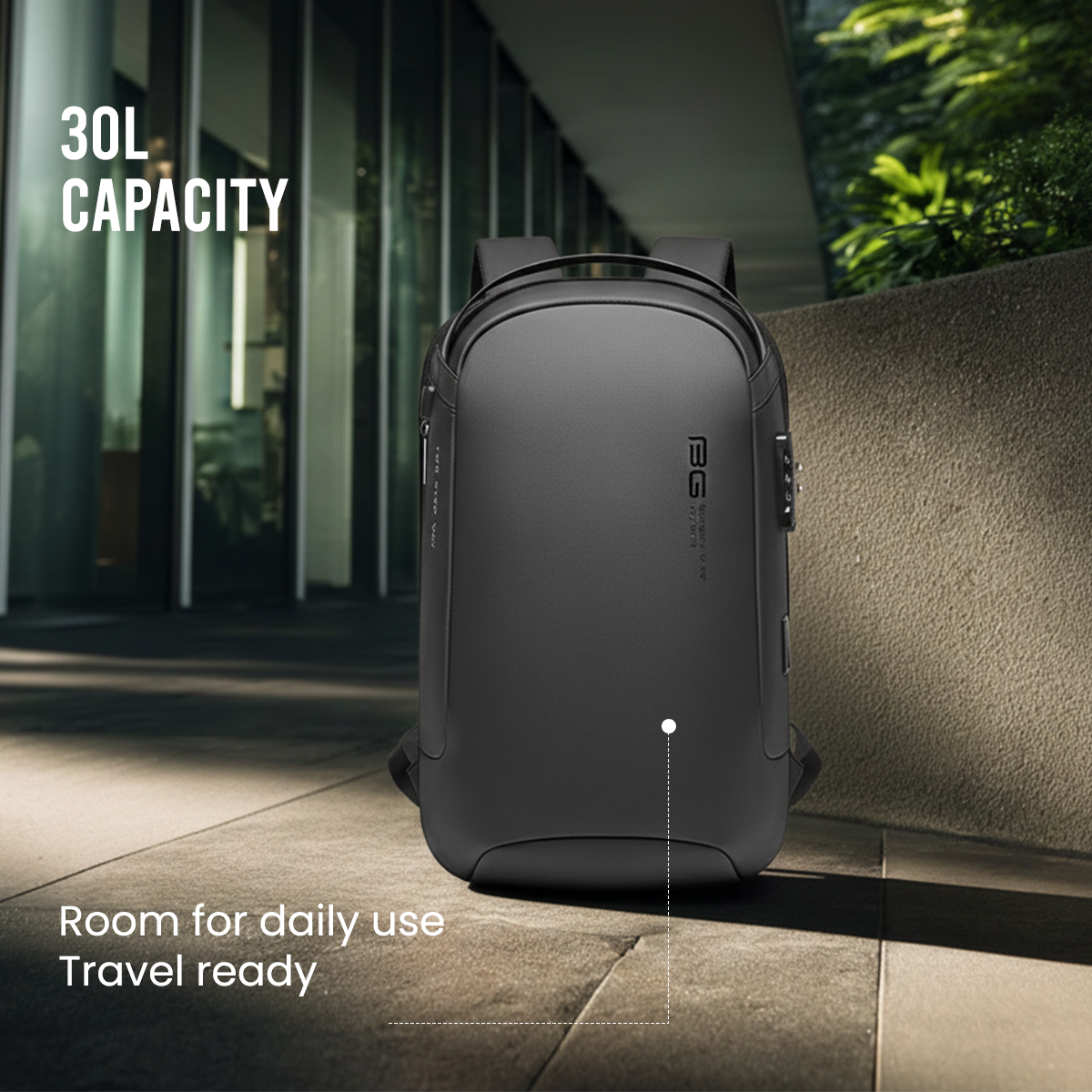 SWISS ALPINE BACKPACK - GREY - 30L