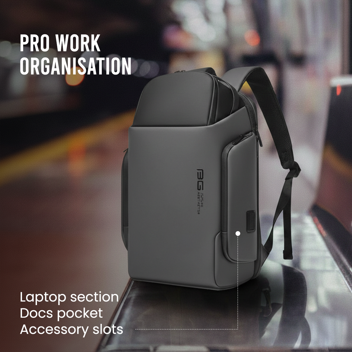 FORTIPACK BACKPACK - GREY - 20L