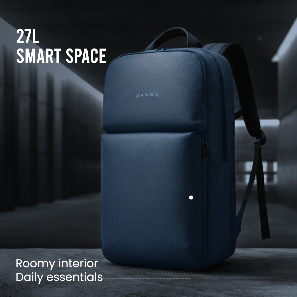 METROGUARD BACKPACK - BLUE - 27L