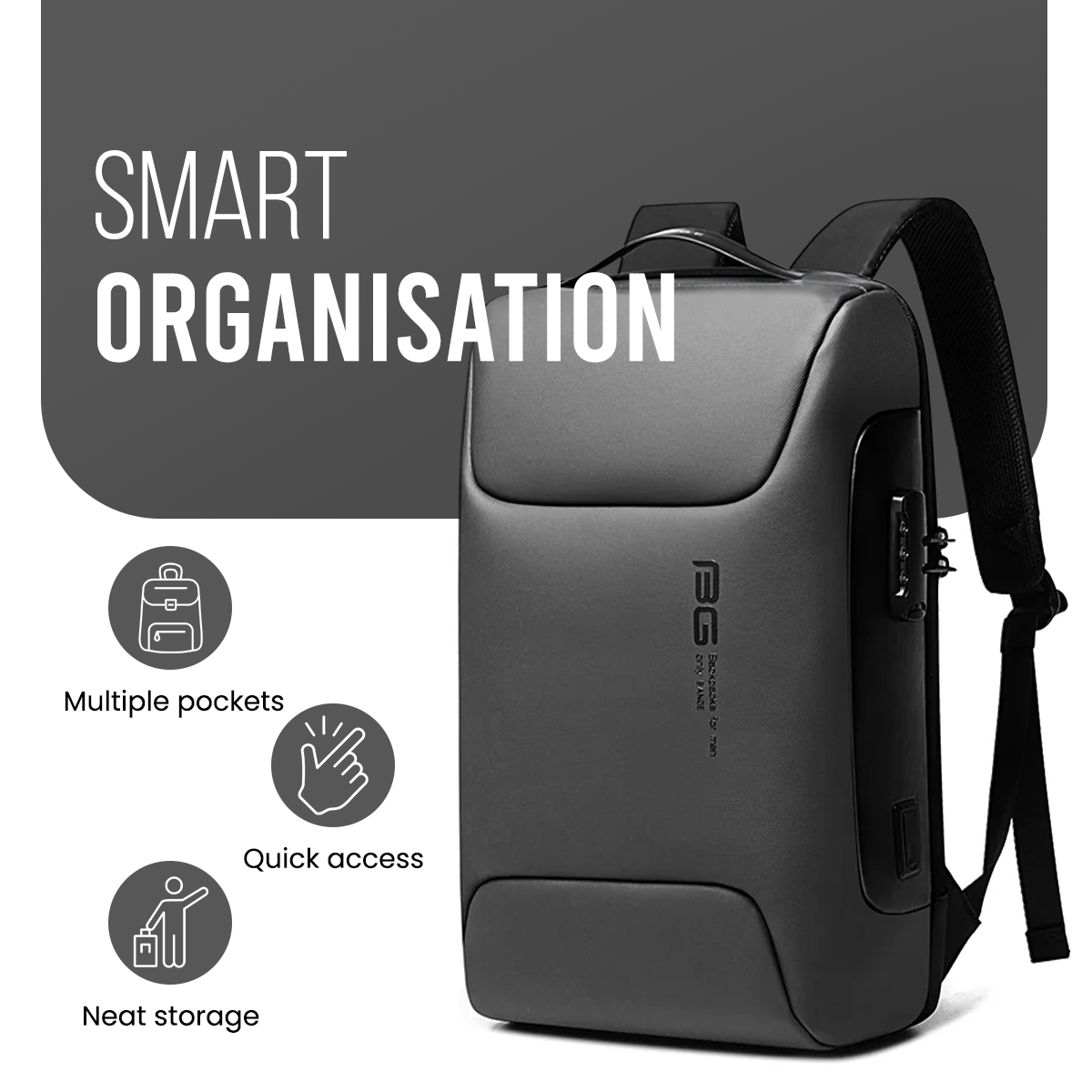 HAWKEYE BACKPACK - GREY - 20L
