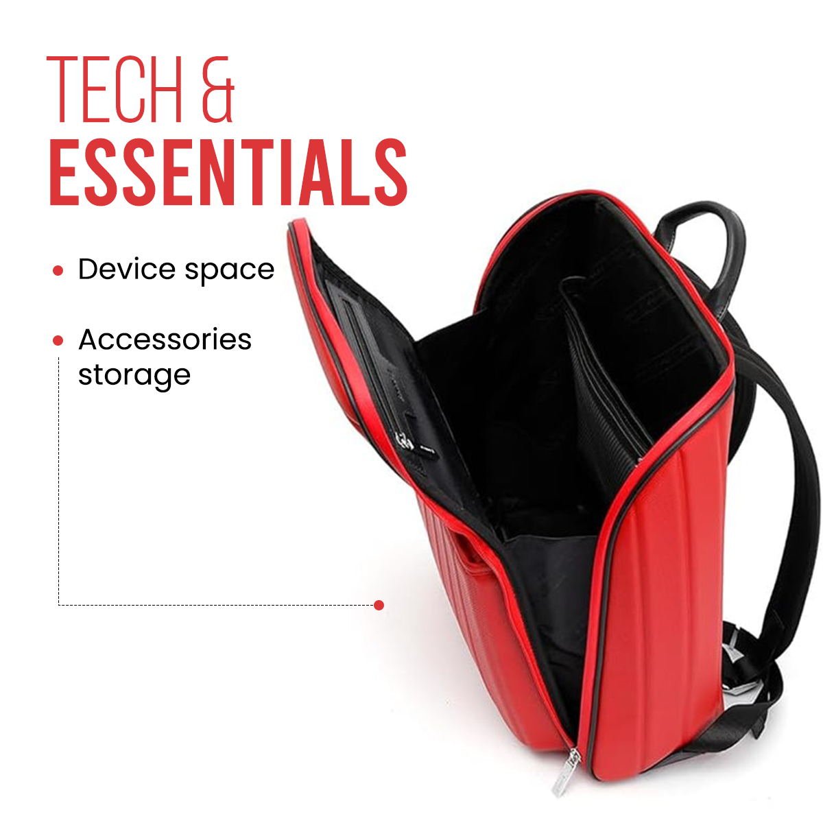 ALPHA WORKPACK BACKPACK RED - 22L