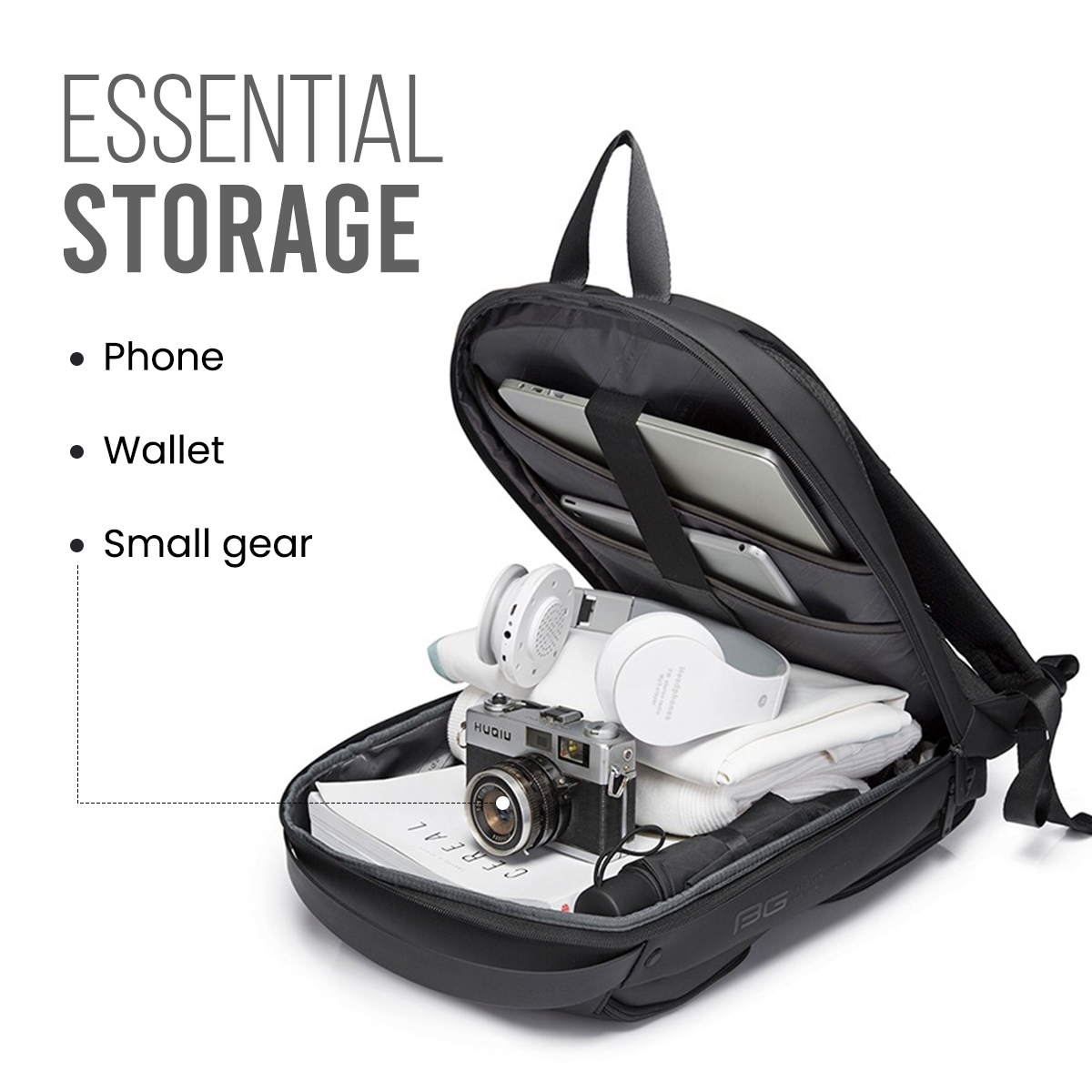 SMASHER BACKPACK - GREY - 18L