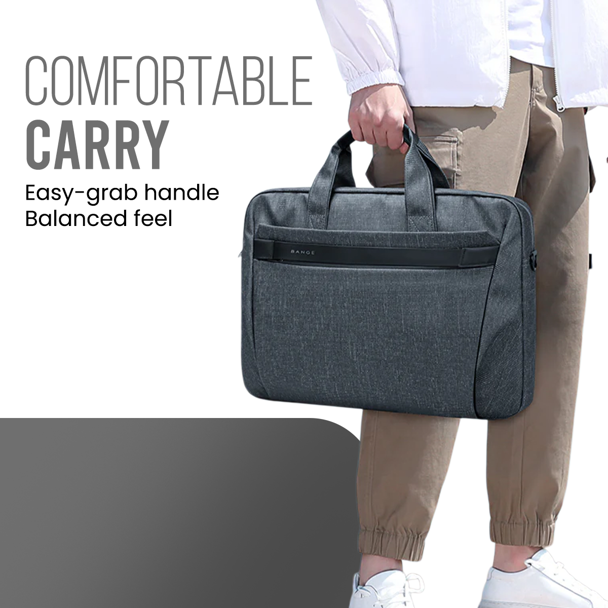 BRIEF CASE 13.3" - GREY