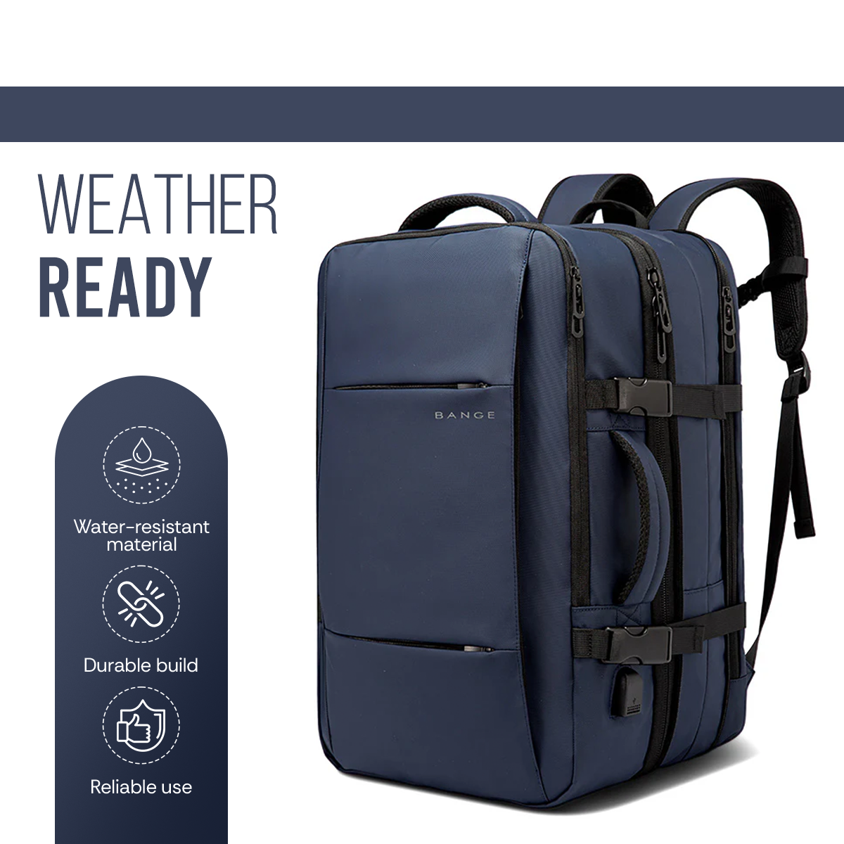 TITAN ULTRAFIT TRAVEL BACKPACK - BLUE - 35L