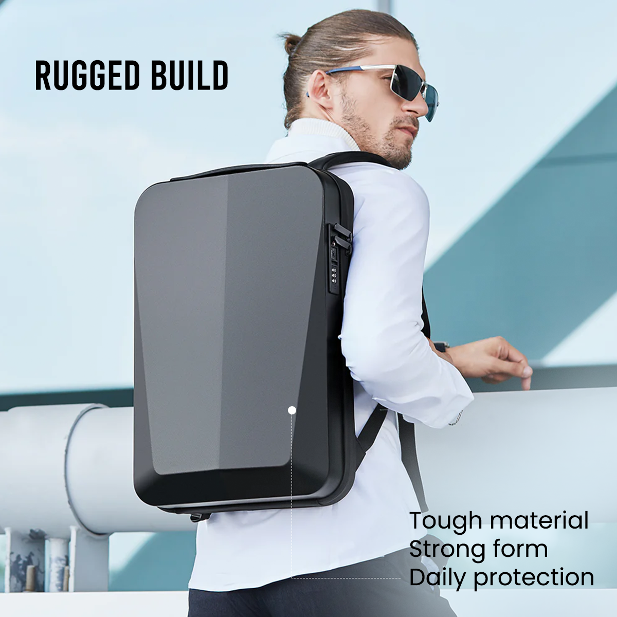 HARD IRONLOOK BACKPACK - GOLDEN - 21L