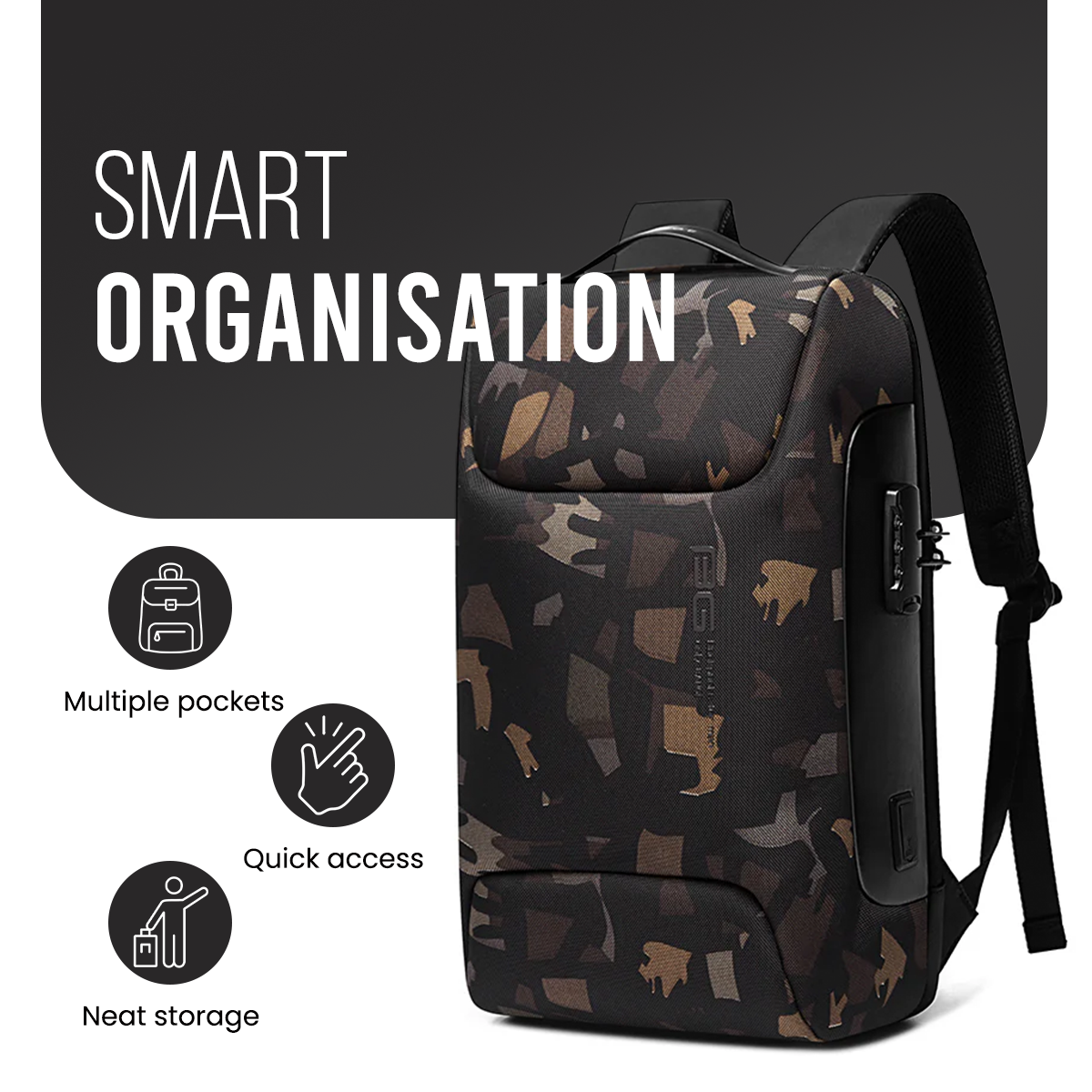 HAWKEYE BACKPACK - CAMO - 20L