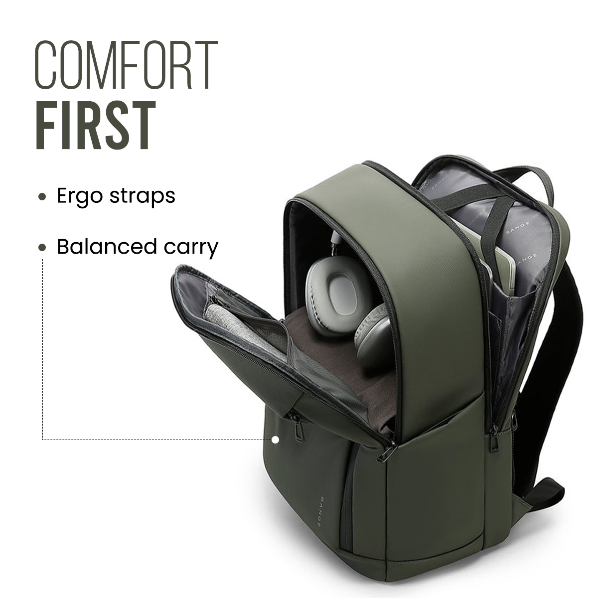 METROGUARD BACKPACK - GREEN - 27L